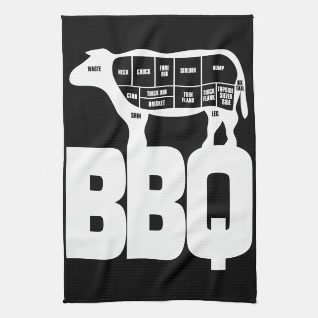BBQ TEA TOWEL (Vertical)