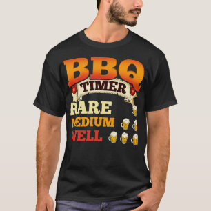 BBQ Timer Barbecue Beer Drinking Grilling T-Shirt