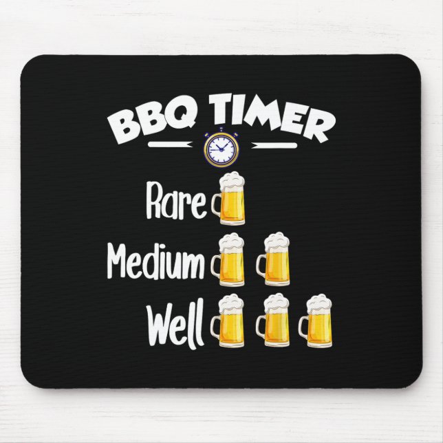 Bbq Timer - Rare  Mouse Pad (Front)