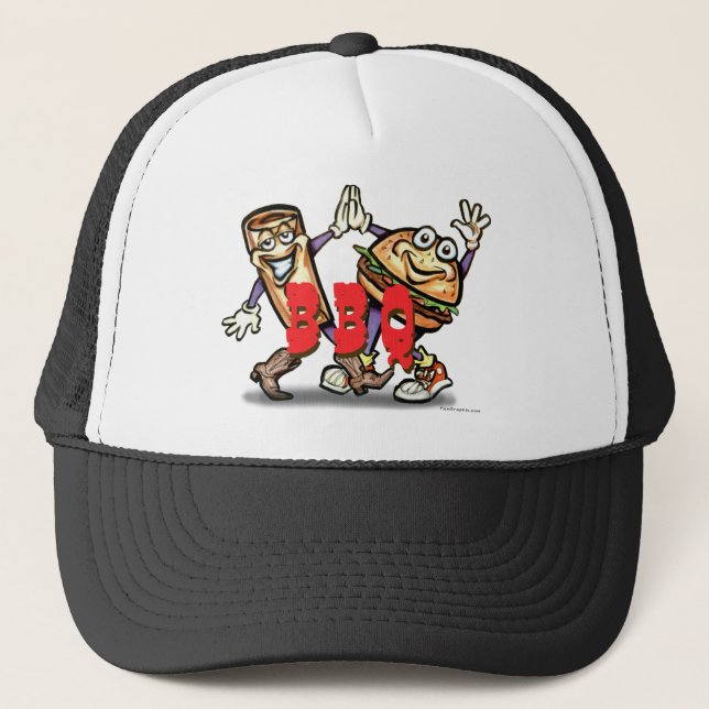 BBQ TRUCKER HAT (Front)