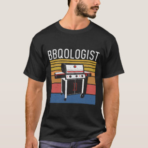 Bbqologist Grill Byrbecue Funny Grilling  T-Shirt