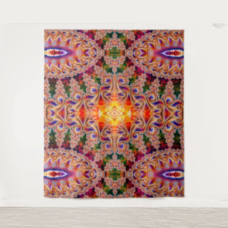 BBQSHOES™ Hrbshbr Phoenix Energy Fractal Tapestry