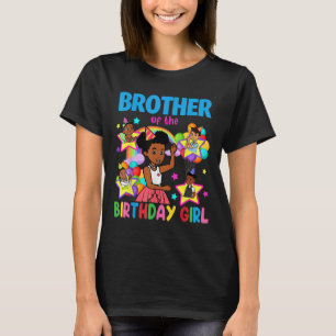 Bbrother Of Birthday Girl Gracie Birthday Dolls Gi T-Shirt