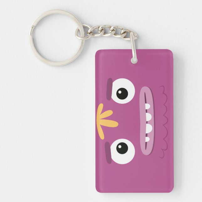 BBSS Different Purple Keychain (Front)