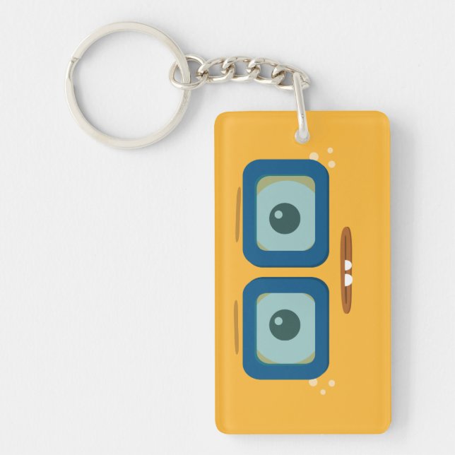 BBSS Different Yellow Keychain (Front)