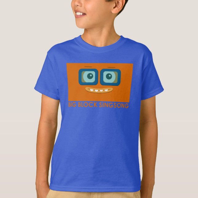 BBSS Fun Band Orange Kids' T-Shirt (Front)
