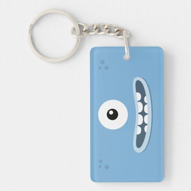 BBSS La Tee Dah Blue Keychain (Front)