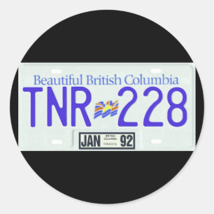 BC92 CLASSIC ROUND STICKER