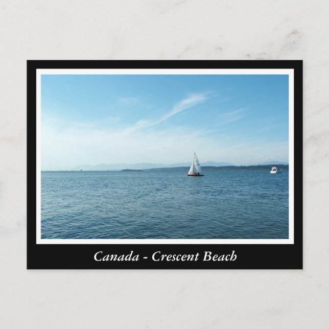 BC, Canada,crescent beach Postcard (Front)