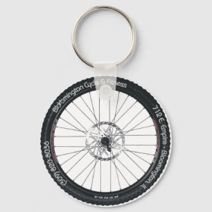 BC&F Bike Tire Key Chain