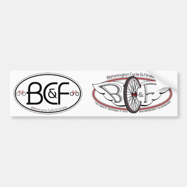 BC&F DIY Bumper Stickers (Front)