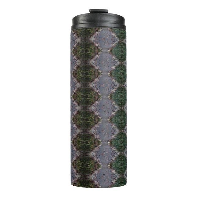 BC Fall Trees Ikat 4 Thermal Tumbler (Front)