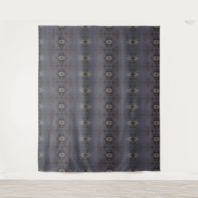 BC Fall Trees Ikat 5 Tapestry (Front)