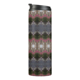 BC Fall Trees Ikat 6 Thermal Tumbler