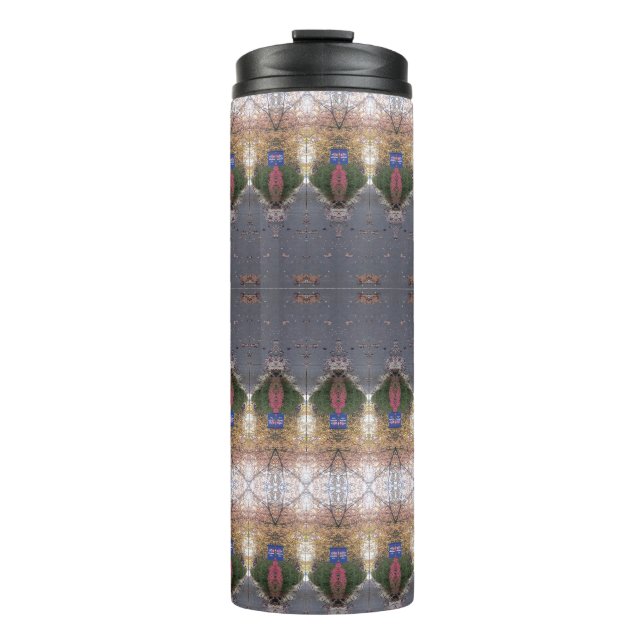 BC Fall Trees Ikat 7 Thermal Tumbler (Front)