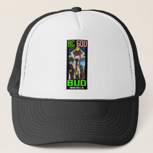 BC GOD BUD INDICA TRUCKER HAT