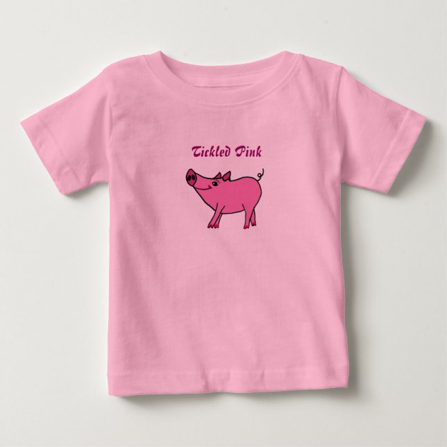 BC- Tickled Pink Pig shirt (Front)