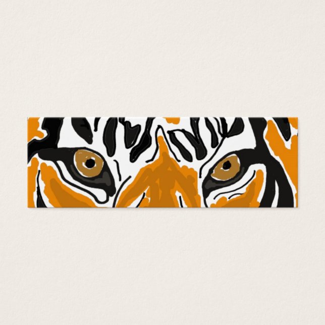 BC- Tiger Eyes Bookmark (Front)