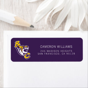 BC Tiger Return Address Label