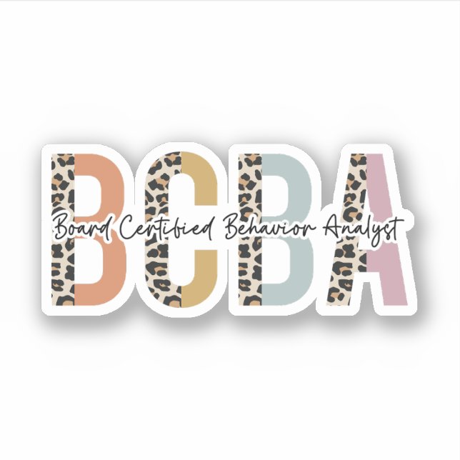 BCBA Board Certified Behaviour Analyst Gifts (Front)