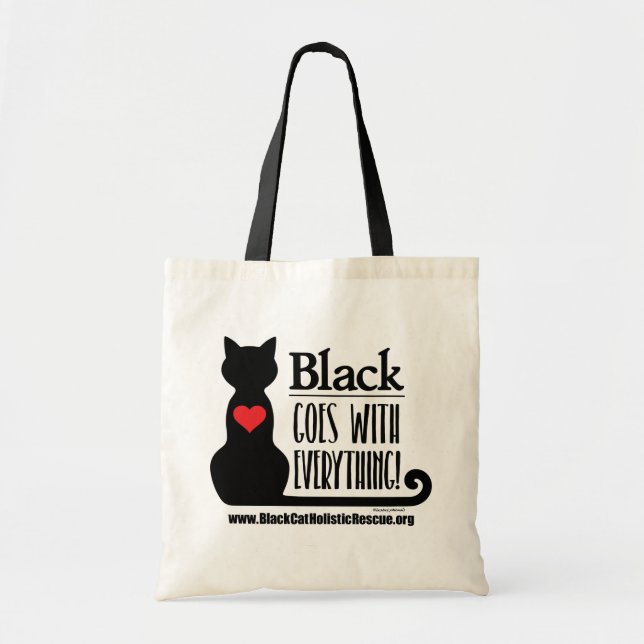 BCHR Black Goes With Everything! Basic Tote (Front)