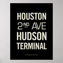 BCL Vintage Subway Signs
