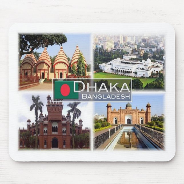 BD Bangladesh - Dhaka - Bangabhaban - Mouse Pad (Front)