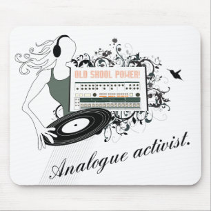 [ BD ] Old Skool Power - Celebration of Analogue Mouse Pad