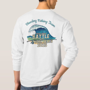 BD - TEAL LETTERING ON BACK T-Shirt