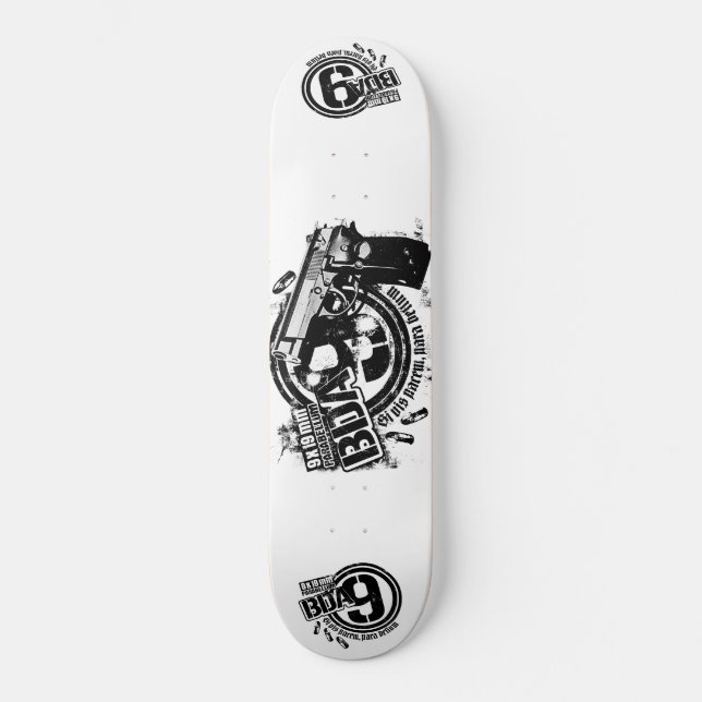 BDA 9 Skateboard Deck Skateboard (Front)