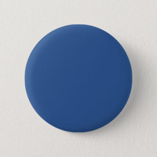  B'dazzled blue (solid colour)  6 Cm Round Badge