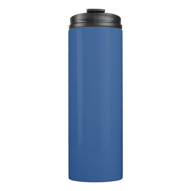  B'dazzled blue (solid colour)  Thermal Tumbler (Front)