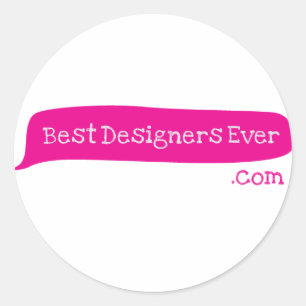 BDE CLASSIC ROUND STICKER