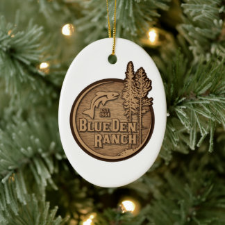 BDR Logo 2020 Ceramic Ornament