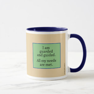 'BE' 11 oz Guarded and Guide Coffee Mug