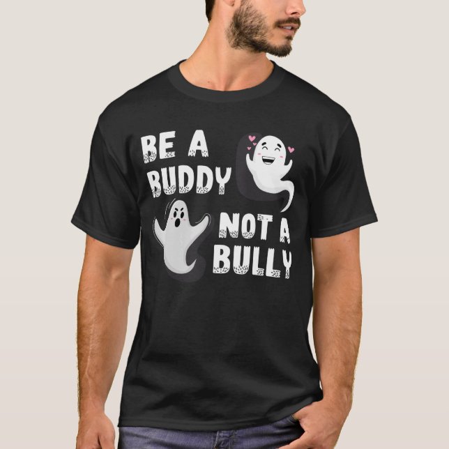 Be a buddy not a bully Anti Bullying UNITY DAY Ora T-Shirt (Front)