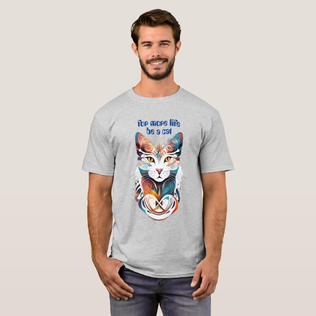 Be a cat T-Shirt (Front Full)