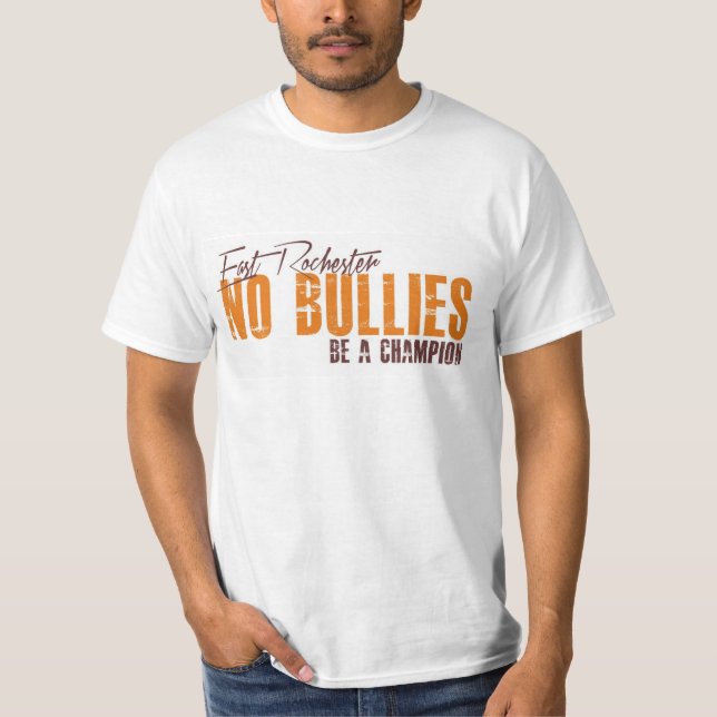 BE A CHAMPION Design #2 tee shirt (Front)