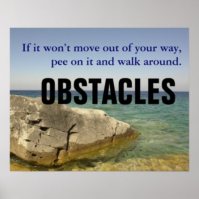 Be a Dog: Don't Let Obstacles Block Your Way [S] Poster (Front)