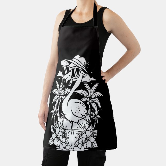 Be a Flamingo Apron (Insitu)