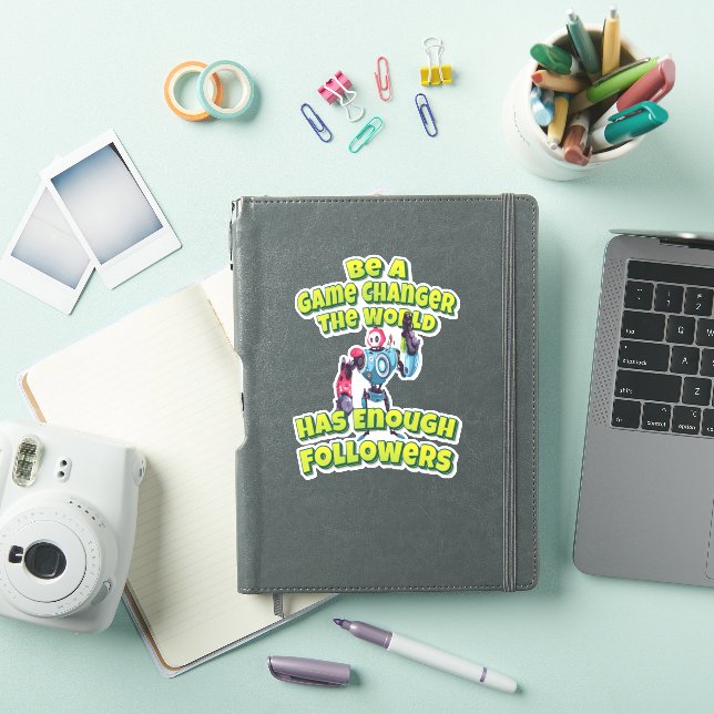 Be A Game Changer The World Has Enough Followers (iPad Cover)