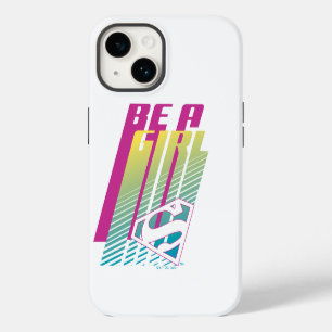 "Be A Girl" Supergirl Graphic iPhone 14 Case