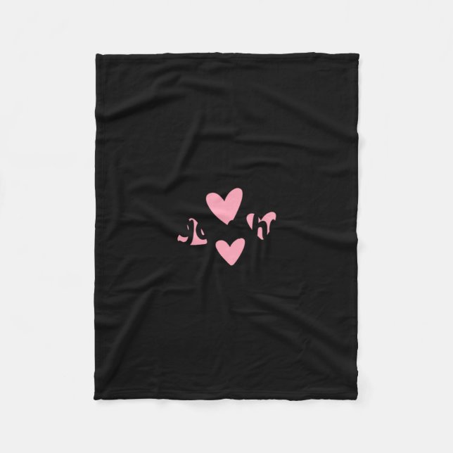 Be A Good Human Sticker  Fleece Blanket (Front)