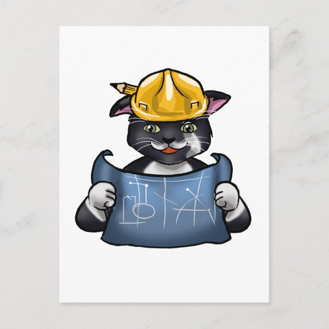 Be a Hard Worker Postcard (Front)