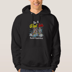 Be A Kind Sole Autism Awareness Be Kind Puzzle Sho Hoodie
