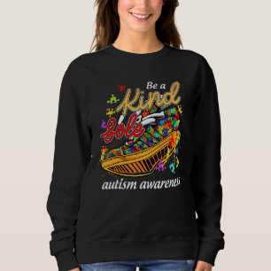 Be A Kind Sole Autism Awareness Puzzle Shoes Be K Sweatshirt