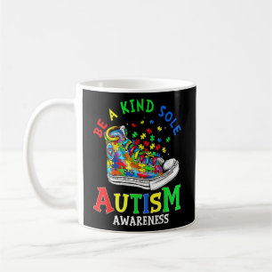 Be A Kind Sole Autism Awareness Puzzle Shoes Be Ki Coffee Mug