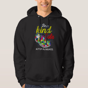 Be A Kind Sole Autism Awareness Puzzle Shoes Be Ki Hoodie