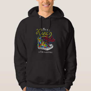 Be A Kind Sole Autism Awareness Puzzle Shoes Be Ki Hoodie
