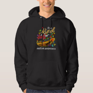 Be A Kind Sole Autism Awareness Puzzle Shoes Be Ki Hoodie
